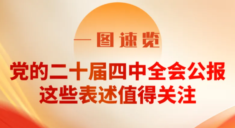 一圖速覽!黨的二十屆四中全會公報,這些表述值得關注 一圖速覽!黨的二十屆四中全會公報,這些表述值得關注
